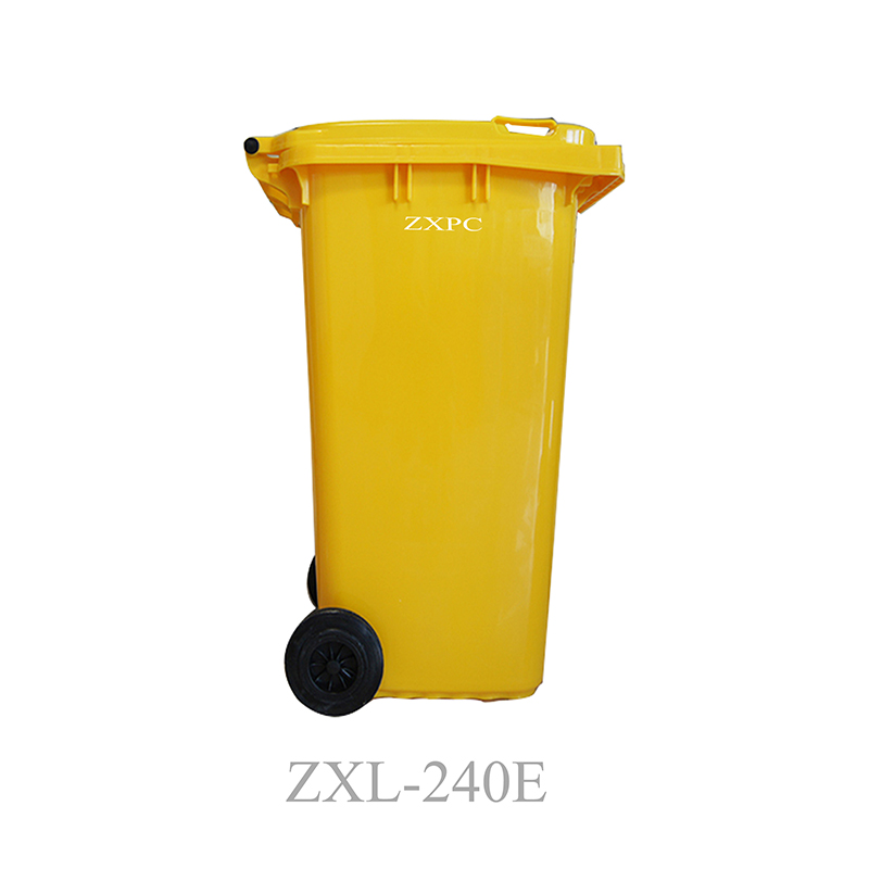 Medical Waste Bin  240E Liter 100% New Material of HDPE EN840-5 Standard