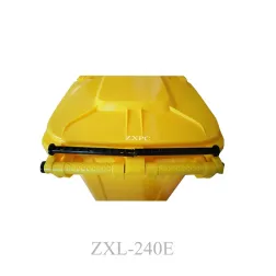 Medical Waste Bin  240E Liter 100% New Material of HDPE EN840-5 Standard