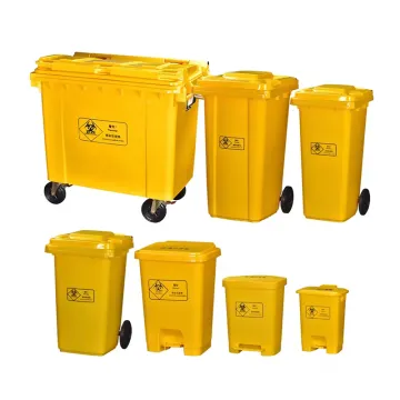 Medical Waste Bin  240E Liter 100% New Material of HDPE EN840-5 Standard