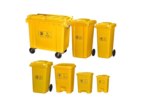 What is the correct bin for clinical waste?
