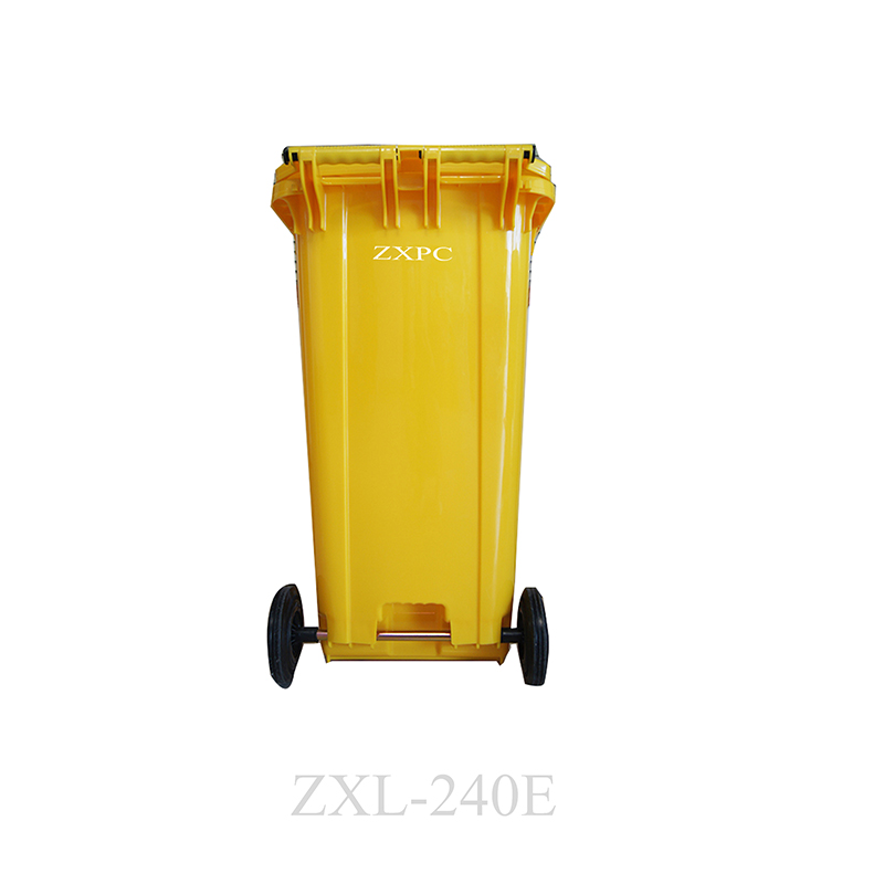 Medical Waste Bin  240E Liter 100% New Material of HDPE EN840-5 Standard