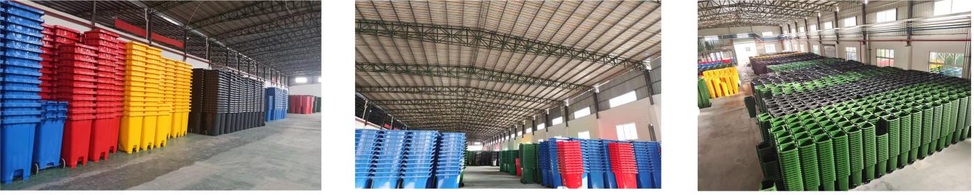 Medical Waste Bin  240E Liter 100% New Material of HDPE EN840-5 Standard