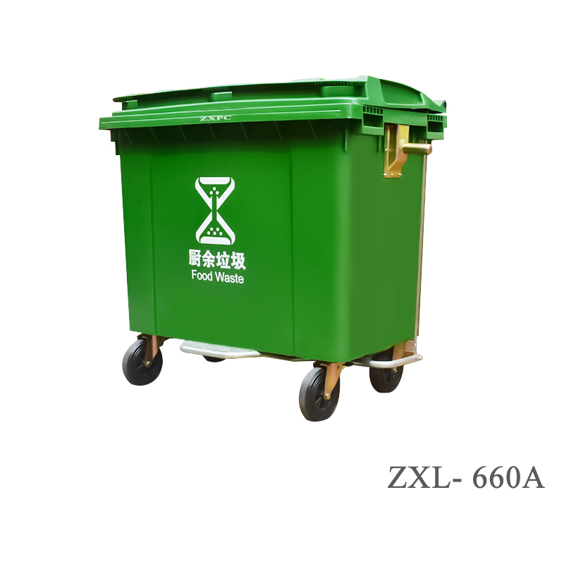 Which kind of mobile wheelie bins are needed on municipal streets?？