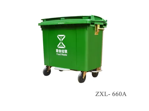 Which kind of mobile wheelie bins are needed on municipal streets?？