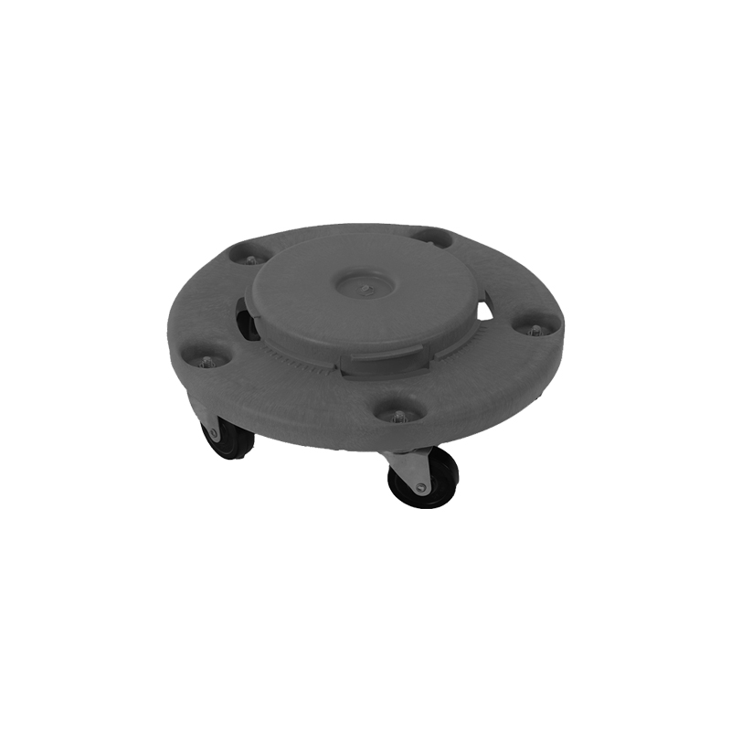 Round Commercial Trash Can Material HDPE ZXL-Round