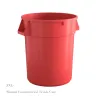 Round Commercial Trash Can Material HDPE ZXL-Round