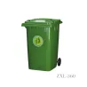 Mobile wheelie Bin ZXL 360L with Drain Hole