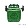 Outdoor Trash Can ZXL- 240A  EN840-5 HDPE