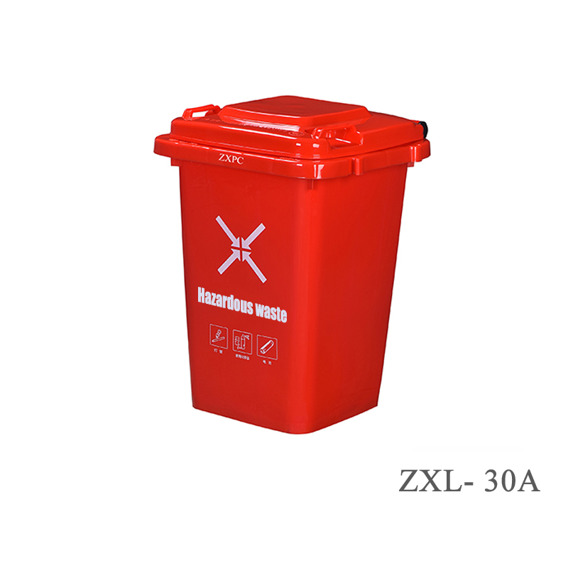 Outdoor Classified Dust Bin Material HDPE ZXL-30A