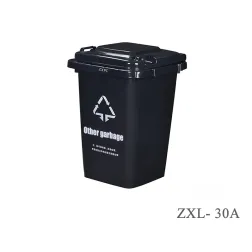 Outdoor Classified Dust Bin Material HDPE ZXL-30A
