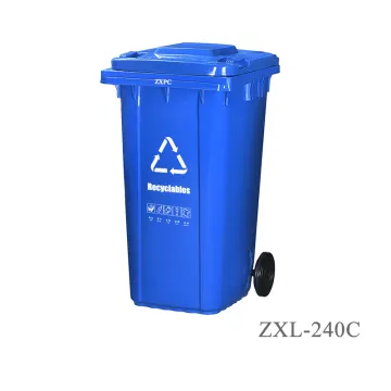 Outdoor Trash Can  Material HDPE EN840-5 ZXL-240C