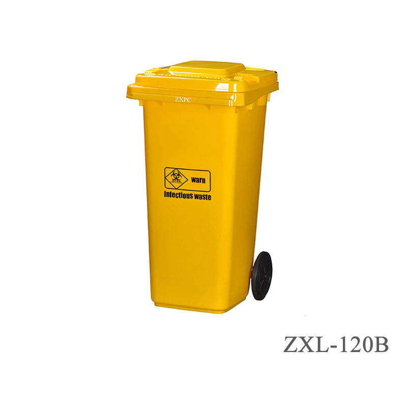 Outdoor Classified Trash Can HDPE ZXL-120B