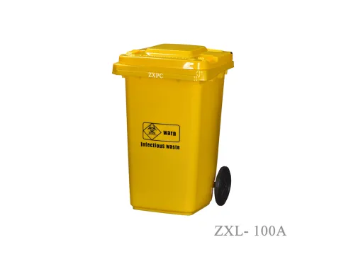 How do I maintain an outdoor litter bin?