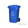 Outdoor Classified Trash Can 100 Liter Material HDPE EN840-5 Standard