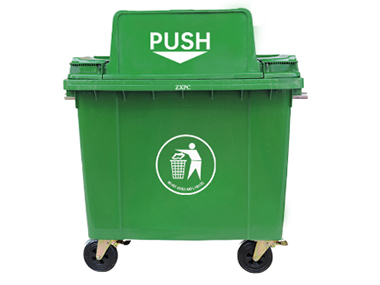 HDPE Wheelie Bin ZXL-660D – EN840