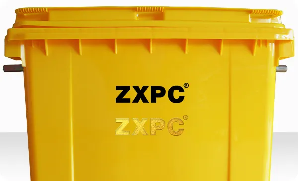 Medical Waste Bin-Mobile wheelie Bin ZXL-660B EN840 HDPE