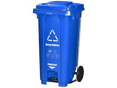 Outdoor Classified Trash Can HDPE ZXL-120B