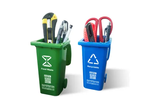 Which dustbin is used for medical waste?