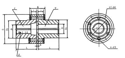 BL type pin coupling BL type pin coupling