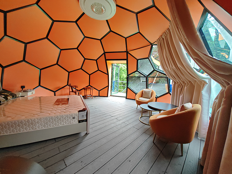 Guangzhou Spark Tent Technology Co., Ltd. Launches New Luxury Glamping Product: Honeycomb Glass Dome Guangzhou Spark Tent Technology Co., Ltd. Launches New Luxury Glamping Product: Honeycomb Glass Dome