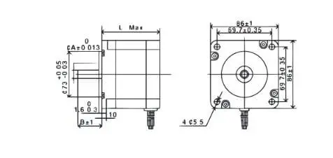 Hybrid Stepper Motors With Encoder