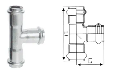 Stainless Steel Equal Tee Stainless Steel Equal Tee