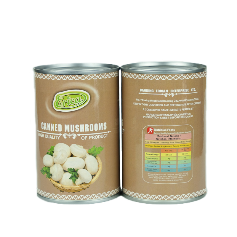 Hot Selling China Export High Quality And Good Price Whole/Sliced Canned Mushroom OEM/ODM Available Canned Mushroom