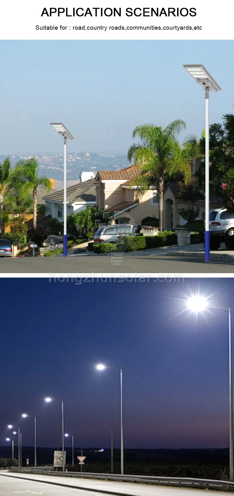 Ip65 Waterproof Aluminum 300w-1000w Integrated SMD LED Solar Street Light Ip65 Waterproof Aluminum 300w-1000w Integrated SMD LED Solar Street Light