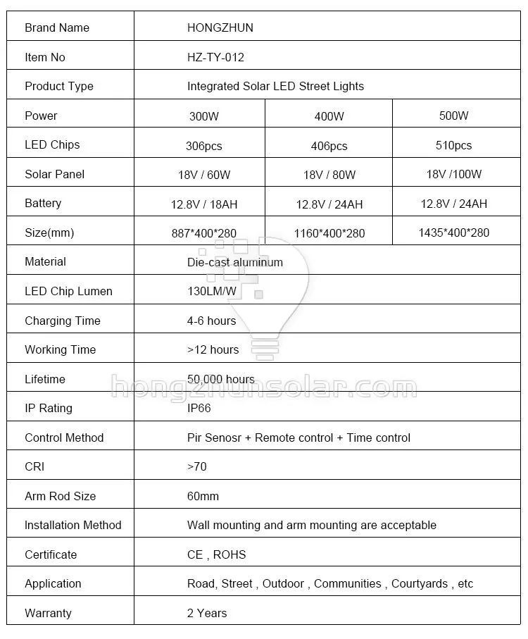 Ip65 Waterproof Aluminum 300w-1000w Integrated SMD LED Solar Street Light Ip65 Waterproof Aluminum 300w-1000w Integrated SMD LED Solar Street Light