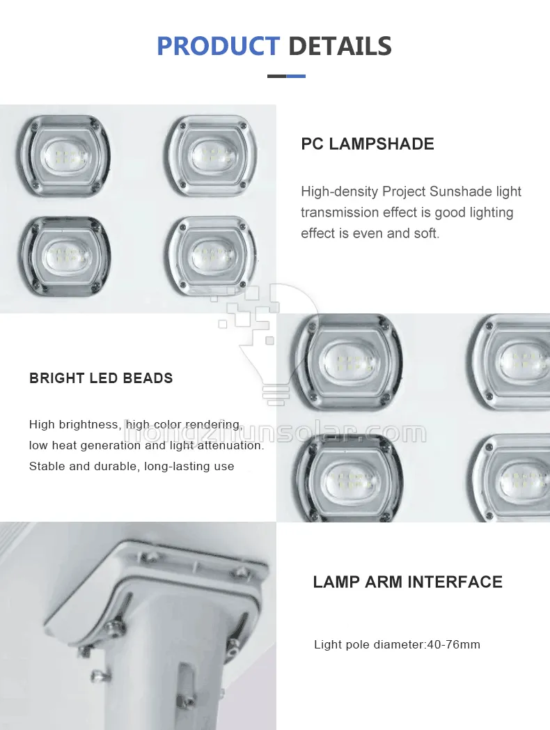 High Lumen Lithium Battery Waterproof Ip65 50w-300w Outdoor All in One LED Solar Street Light High Lumen Lithium Battery Waterproof Ip65 50w-300w Outdoor All in One LED Solar Street Light