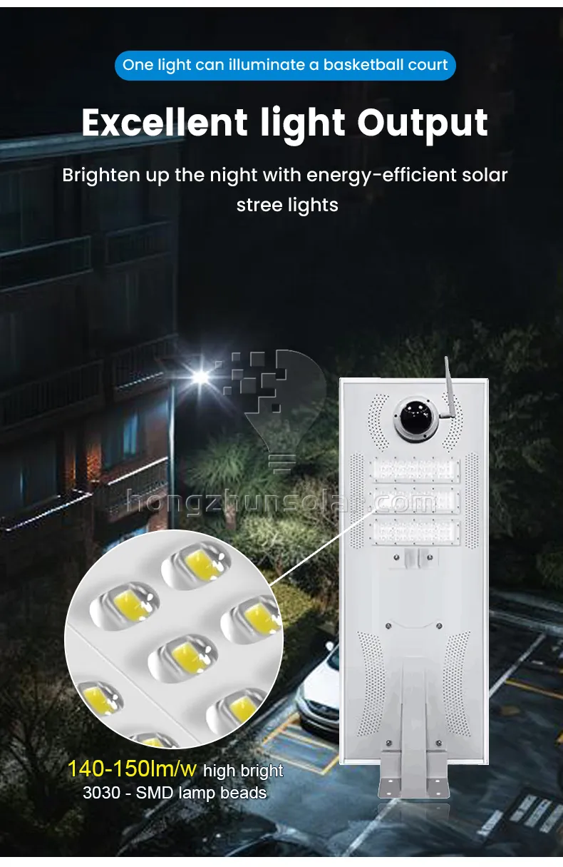 100W-300W Integrated Solar Security with Optical Control Waterproof IP65 CCTV 4G Camera for Outdoor 100W-300W Integrated Solar Security with Optical Control Waterproof IP65 CCTV 4G Camera for Outdoor