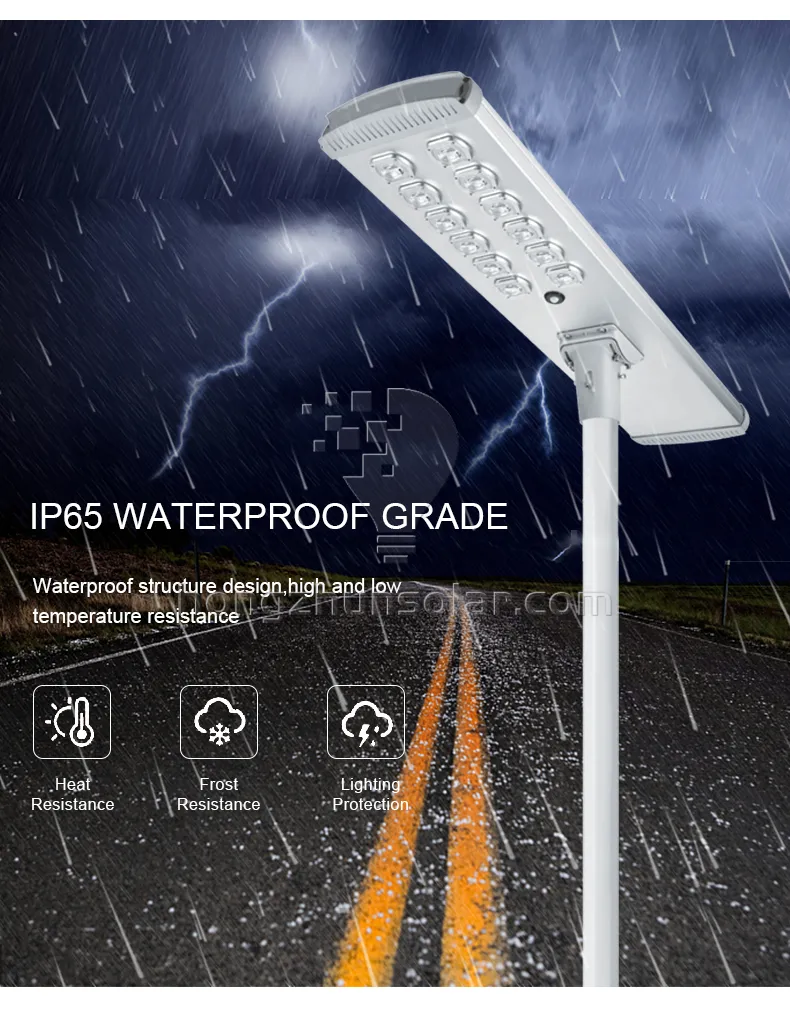 High Lumen Lithium Battery Waterproof Ip65 50w-300w Outdoor All in One LED Solar Street Light High Lumen Lithium Battery Waterproof Ip65 50w-300w Outdoor All in One LED Solar Street Light