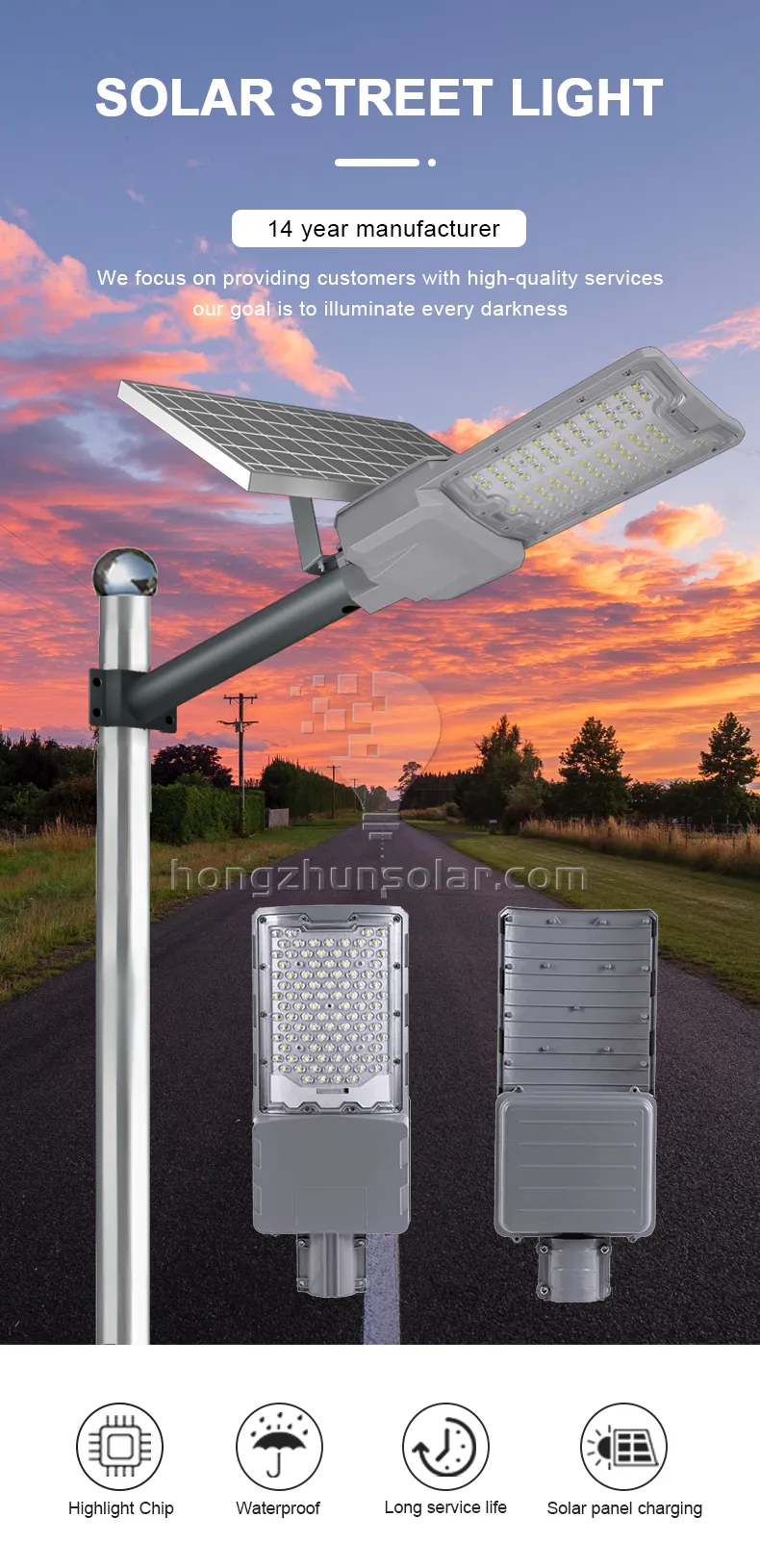 Energy Saving Public Lighting Waterproof Ip65 Outdoor Smd 50w-250w Split Solar Led Street Light Energy Saving Public Lighting Waterproof Ip65 Outdoor Smd 50w-250w Split Solar Led Street Light