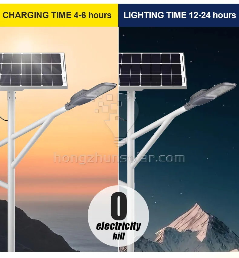 Outdoor Ip65 Waterproof Aluminum Solar Light 200w-1000w Led Solar Street Light Outdoor Ip65 Waterproof Aluminum Solar Light 200w-1000w Led Solar Street Light