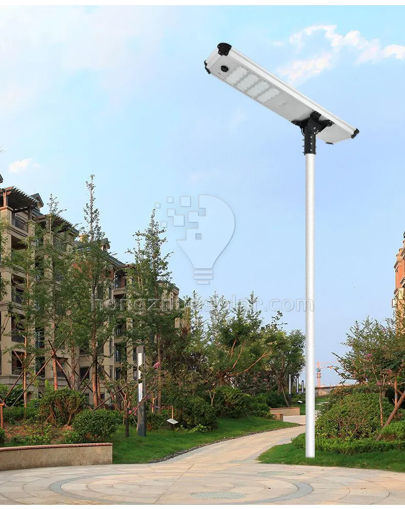 Project Lighting Waterproof 100w-500w IP65 Outdoor Aluminum Integrated Solar Street Light Project Lighting Waterproof 100w-500w IP65 Outdoor Aluminum Integrated Solar Street Light