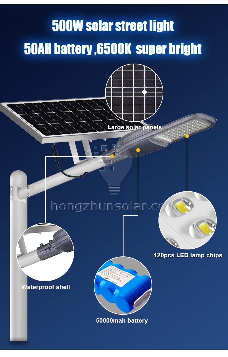 Outdoor Ip65 Waterproof Aluminum Solar Light 200w-1000w Led Solar Street Light Outdoor Ip65 Waterproof Aluminum Solar Light 200w-1000w Led Solar Street Light
