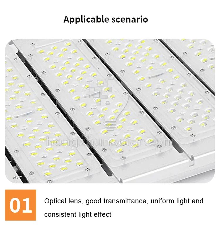 Éclairage routier extérieur en aluminium étanche IP66 Lumen élevé Module 50W-250W Réverbère à LED Éclairage routier extérieur en aluminium étanche IP66 Lumen élevé Module 50W-250W Réverbère à LED