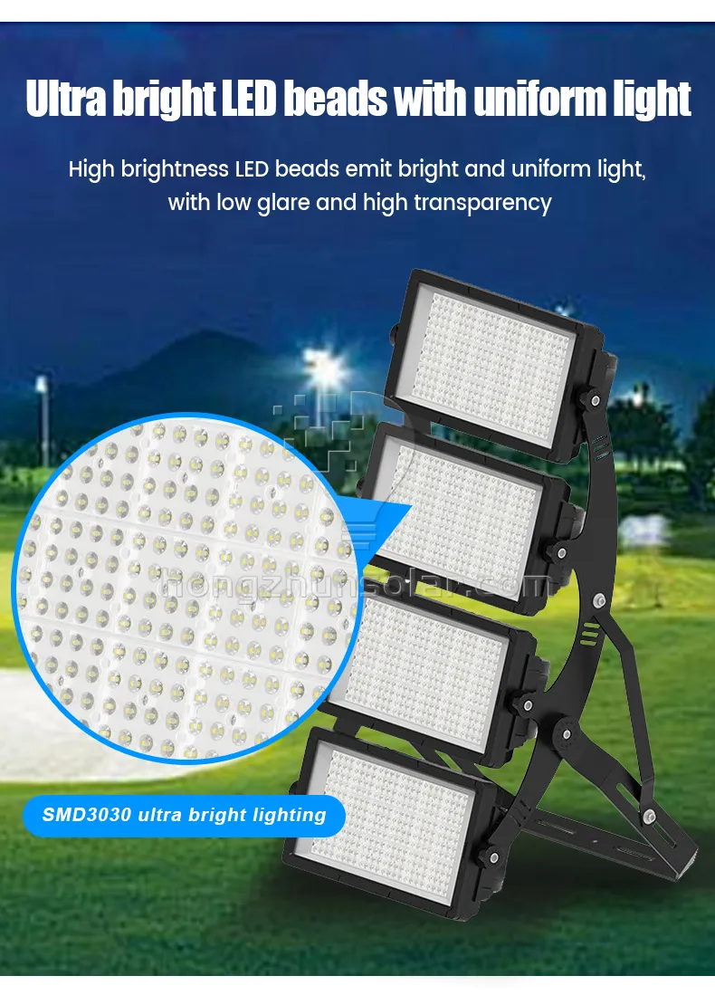 Lampu Banjir LED 200W-400W Super Terang Tahan Air IP65 IP67 SMD Badan Lampu Aluminium untuk Stadion Sepak Bola Lampu Banjir Luar Ruangan Lampu Banjir LED 200W-400W Super Terang Tahan Air IP65 IP67 SMD Badan Lampu Aluminium untuk Stadion Sepak Bola Lampu Banjir Luar Ruangan