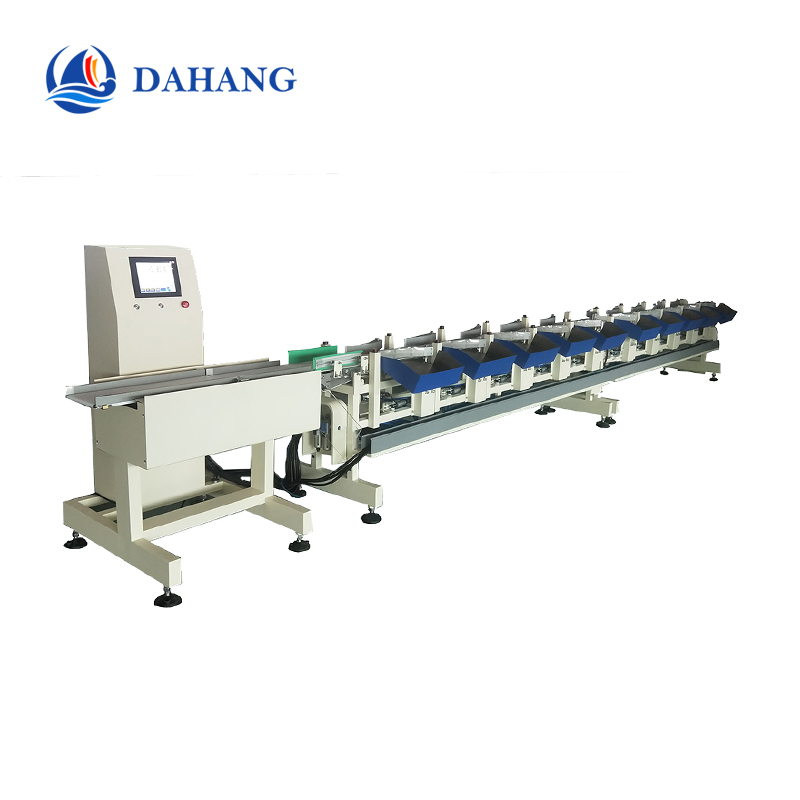 Máquina de clasificación de peso de componentes industriales / fundición DHWS400 * 150-4