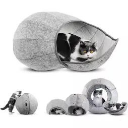 tenda de feltro para gatos