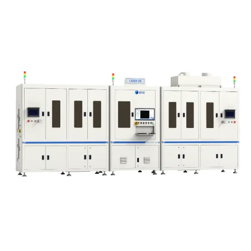 Automatic edge cleaning system for stacked silicon wafers