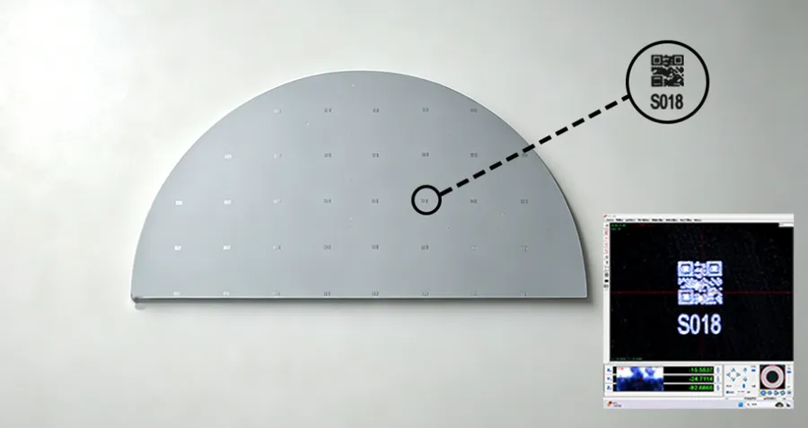 Laser wafer marking equipment