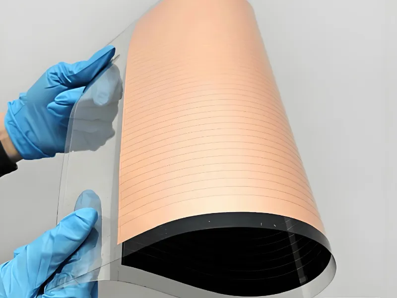 Thin-film photovoltaic flexible roll-to-roll marking system Thin-film photovoltaic flexible roll-to-roll marking system
