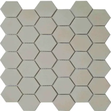 51x59 Hexagon Glazed Porcelain Mosaic Tiles For Floor Wall