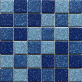 Crackle Glazed Ceramic Mosaic Tile For Backsplash