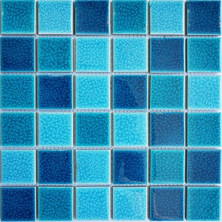 Foshan Glazed Porcelain Bathroom Mosaics Pool Tile