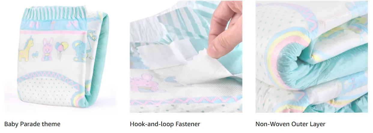 Custom Disposable Adult Printed ABDL Diapers 6000ml Custom Disposable Adult Printed ABDL Diapers 6000ml