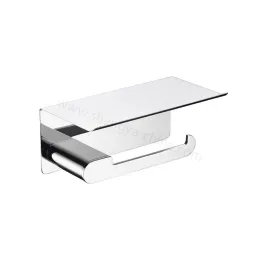 886007 SUS304 Paper Holder with Top Shelf