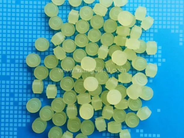 What is the Role of the Heparin Cap Rubber Plug?