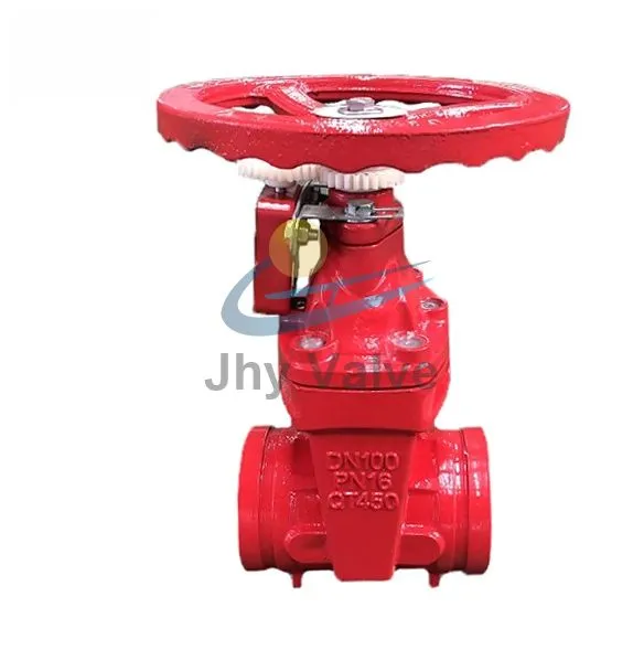 Signal Grooved Type Water Gate Valves